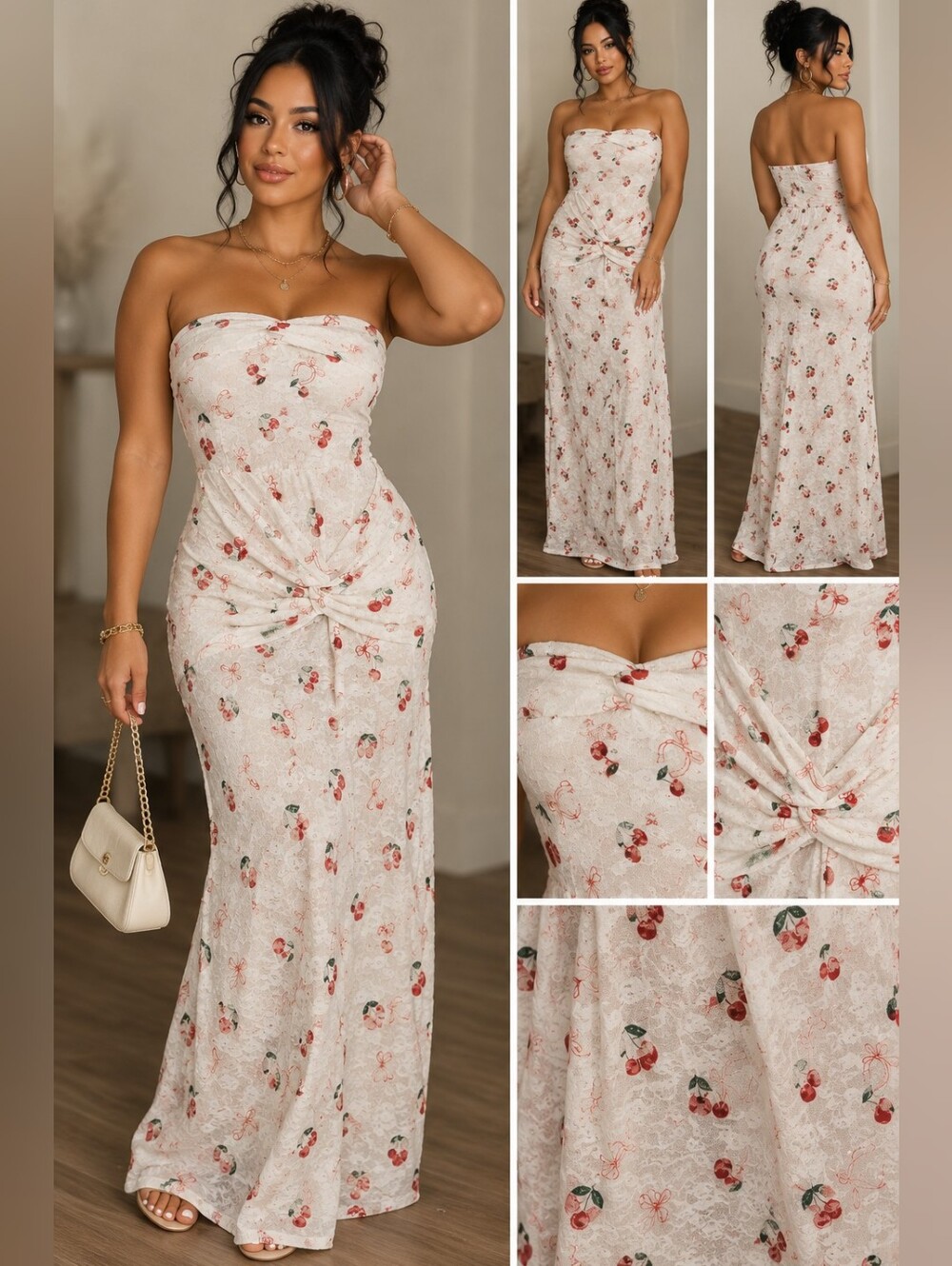 Cherry Lace Dress
